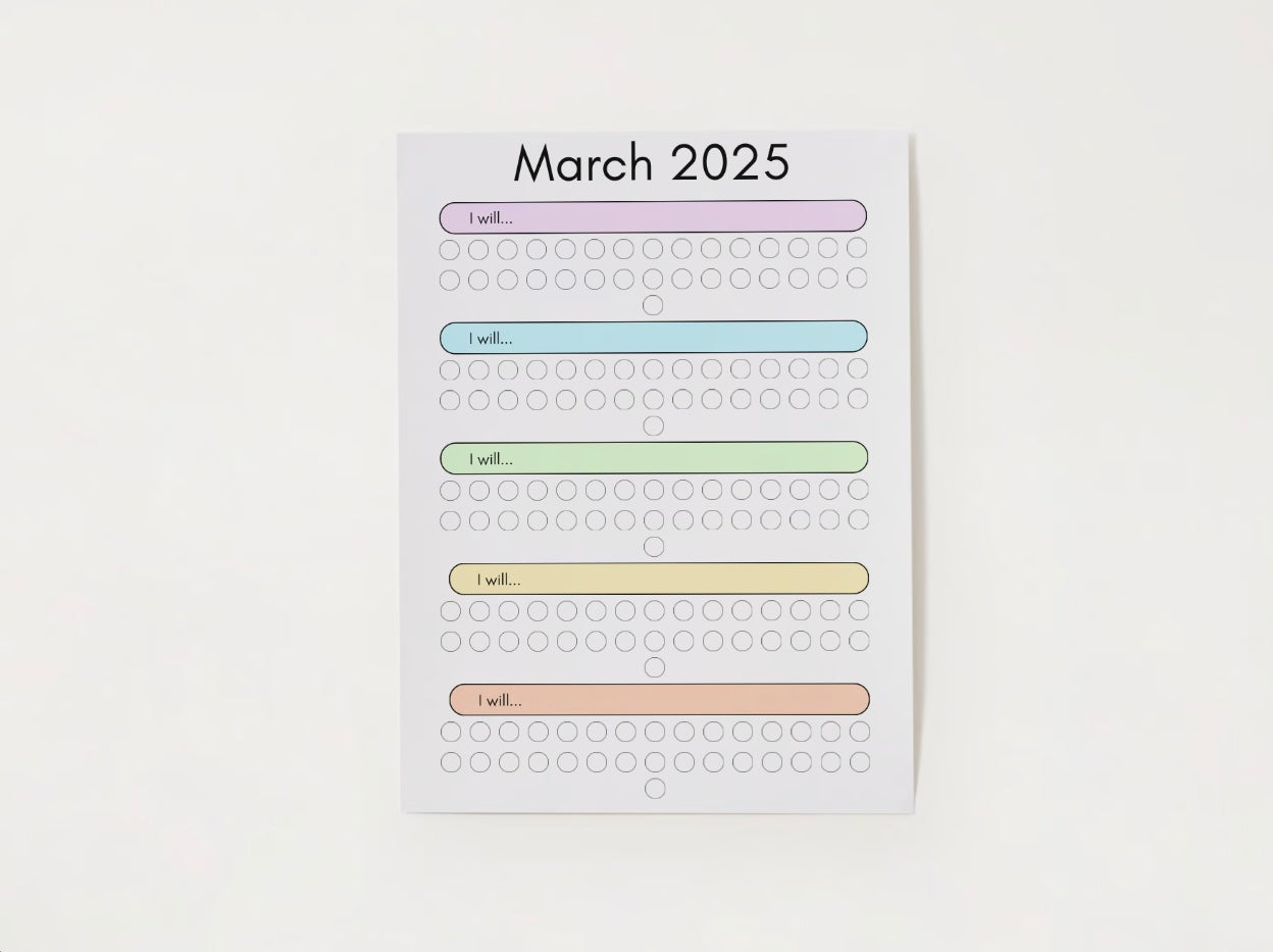 March 2025 "I Will" Poster