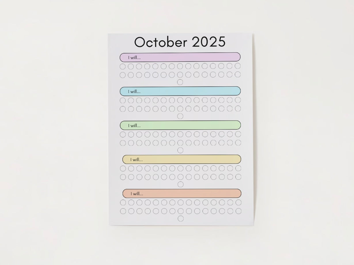 October 2025 "I Will" Poster