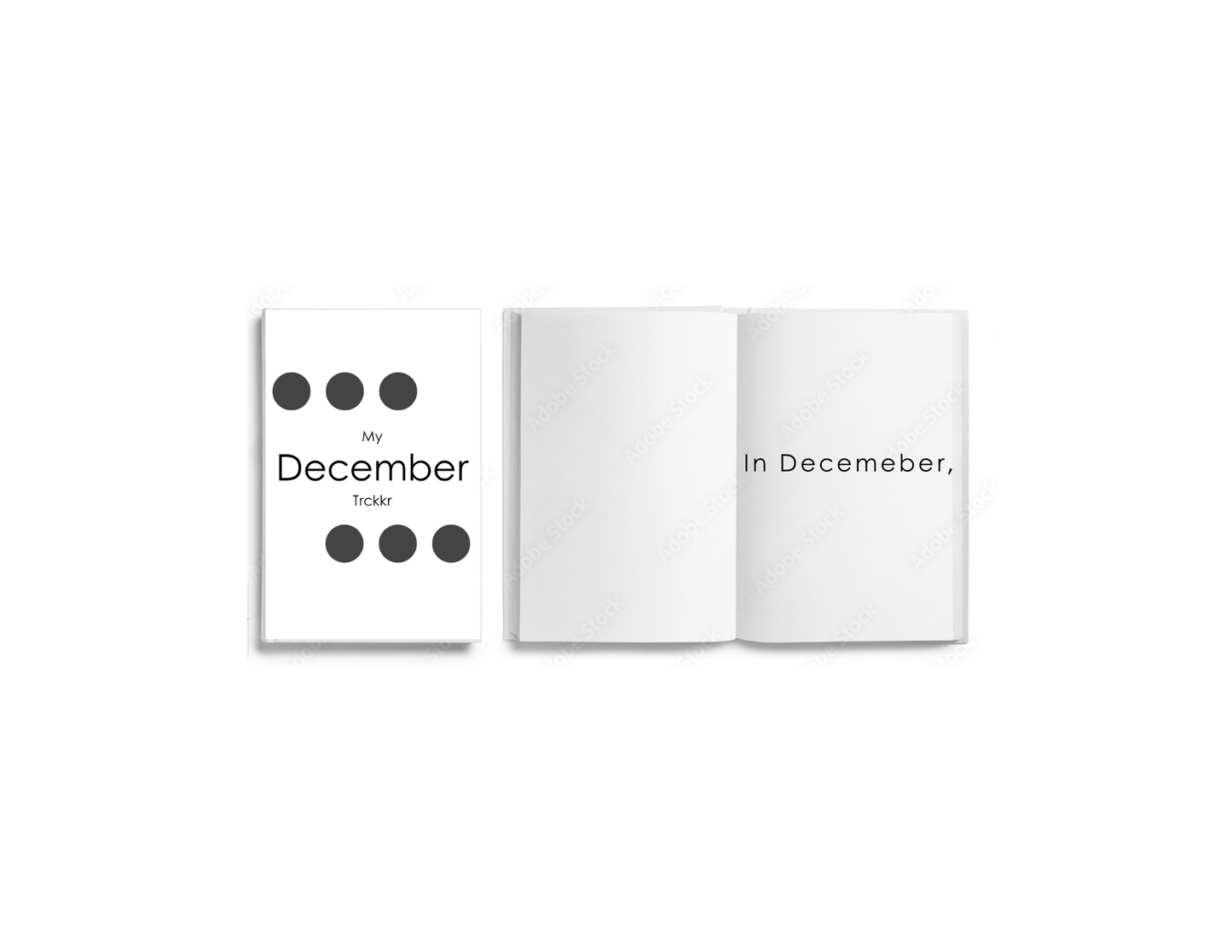 December Habit Trckkr Booklet