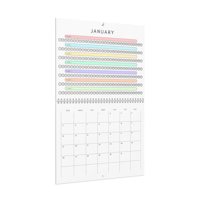 2025 Habit Trckkr Calendar (Green)