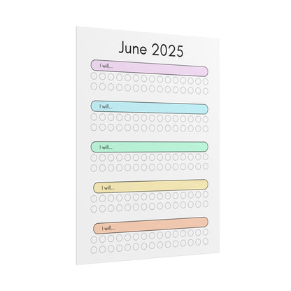 June 2025 "I Will" Poster