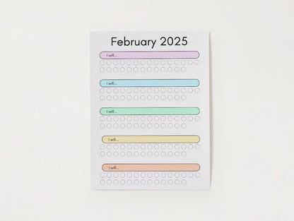 February 2025 "I Will" Poster
