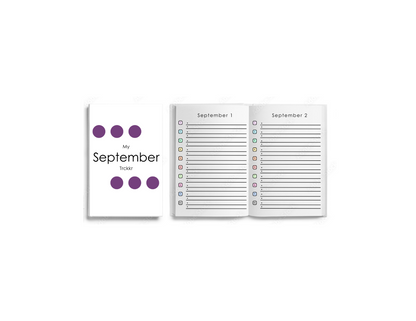 September Habit Trckkr Booklet