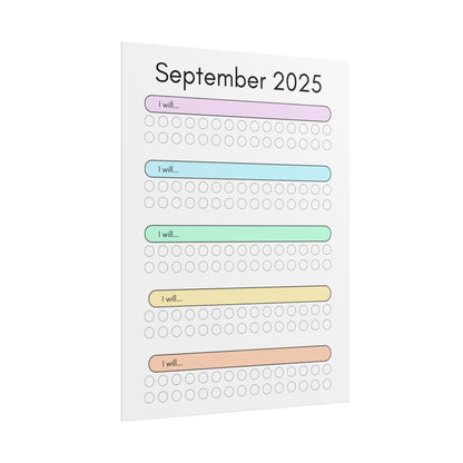 September 2025 "I Will" Poster