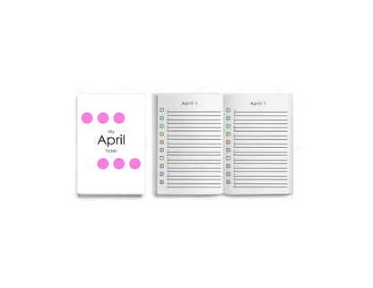 April Habit Trckkr Booklet