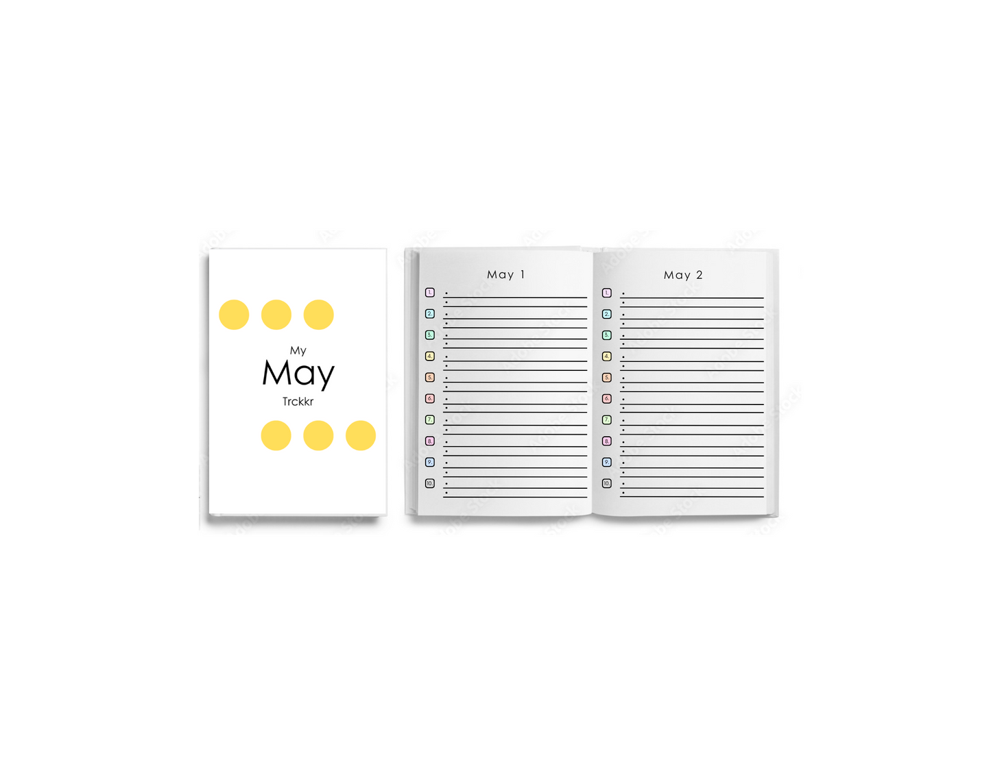 May Habit Trckkr Booklet