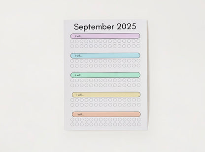 September 2025 "I Will" Poster