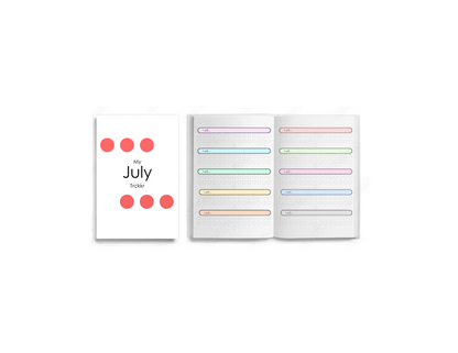 July Habit Trckkr Booklet