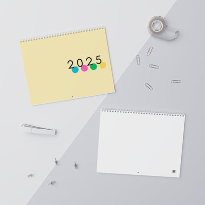 2025 Habit Trckkr Calendar (Yellow)