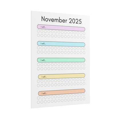 Novmember 2025 "I Will" Poster