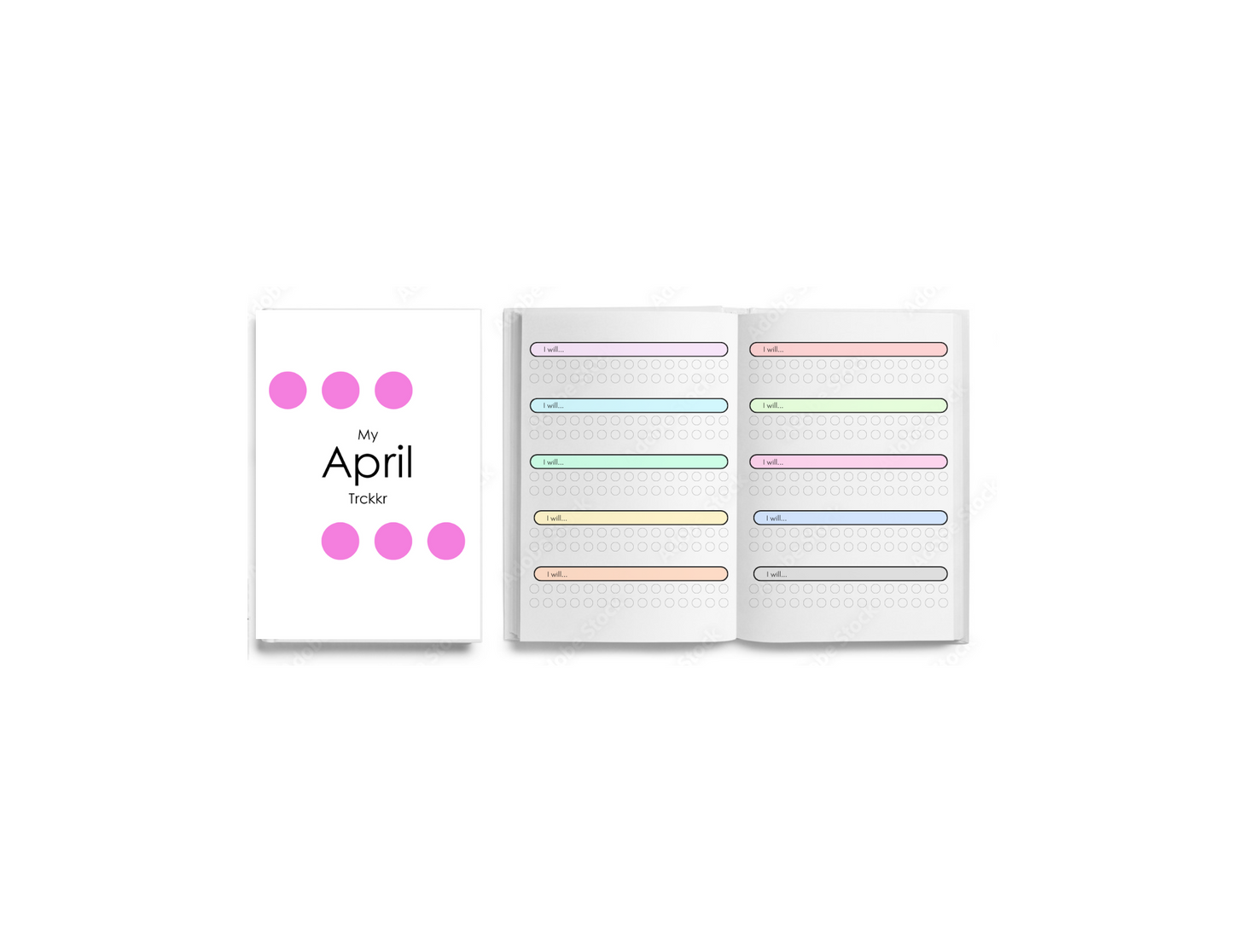 April Habit Trckkr Booklet