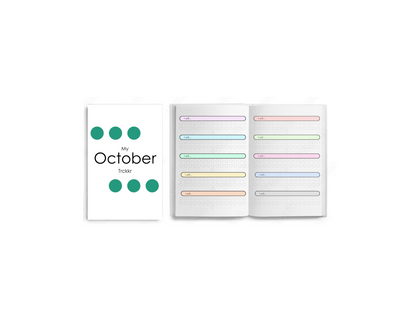 October Habit Trckkr Booklet