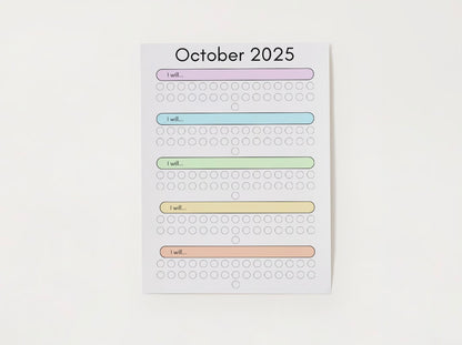October 2025 "I Will" Poster