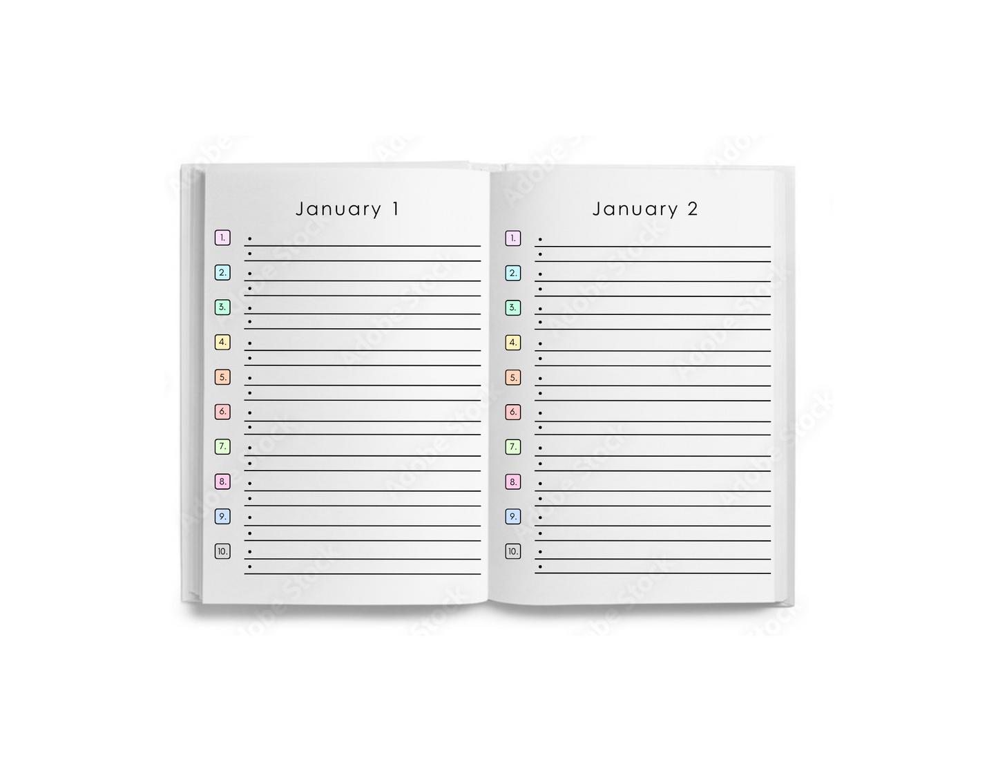 2025 Yearly Habit Tracker Booklet