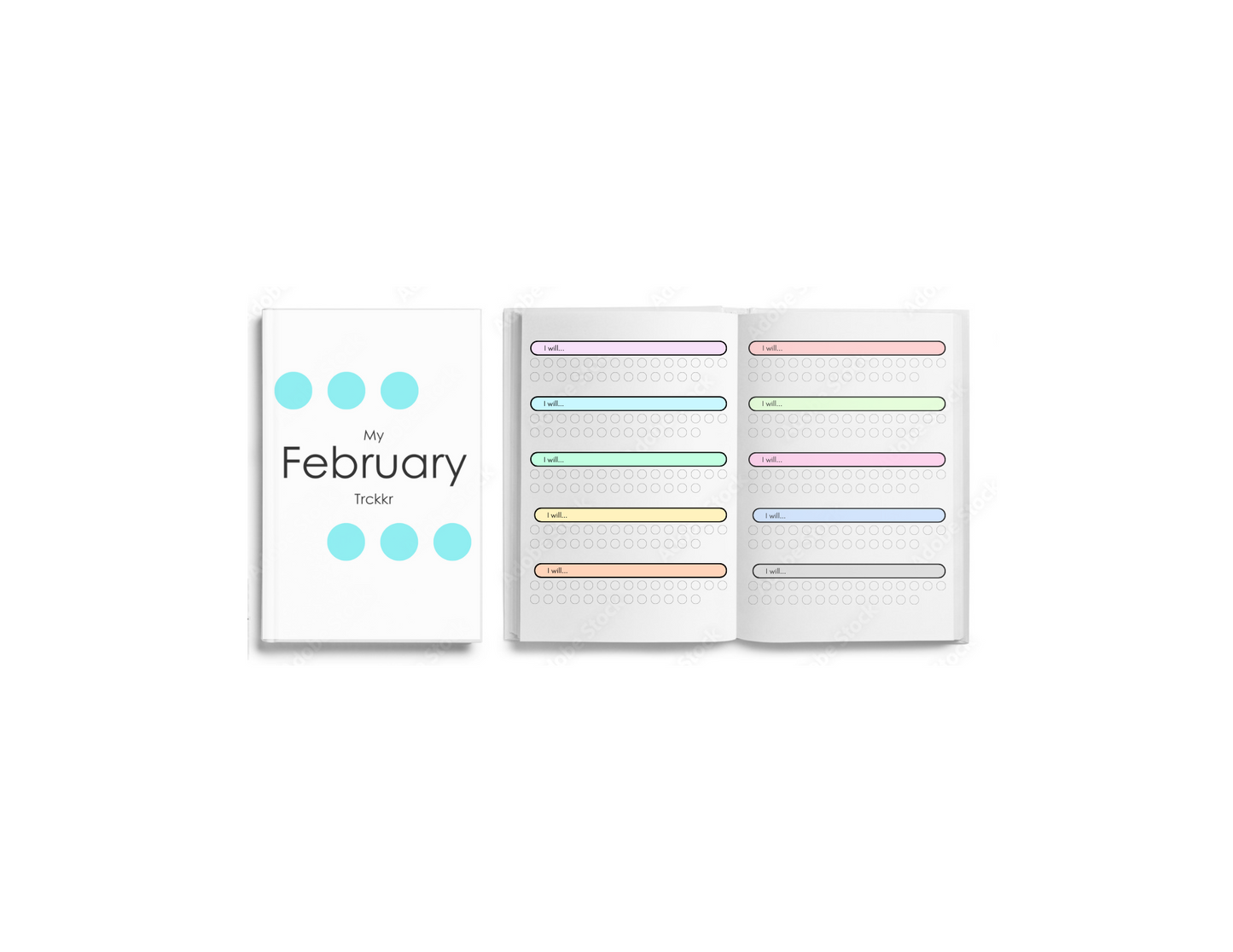 February Habit Trckkr Booklet