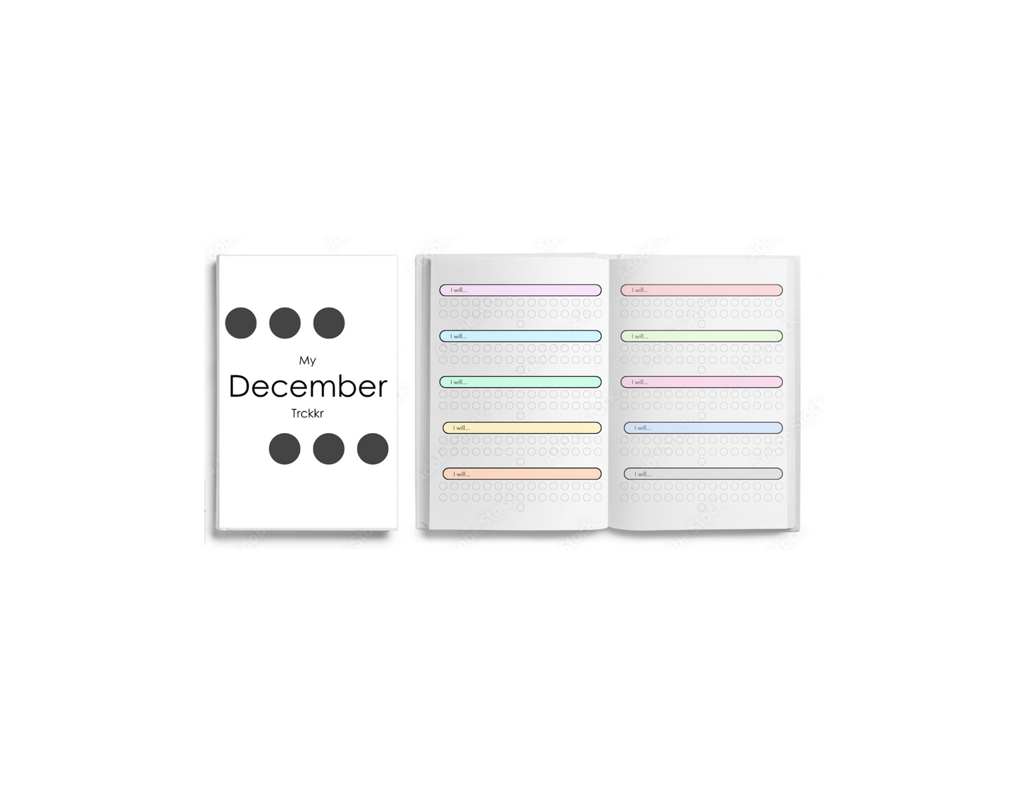 December Habit Trckkr Booklet